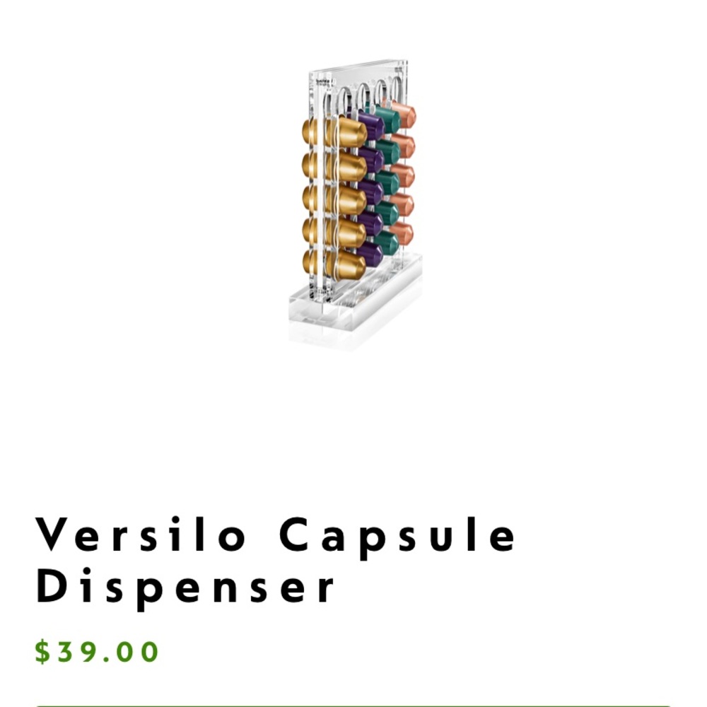Nespresso Versilo Capsule Dispenser